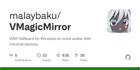 VRM Software for Windows to move avatar with minimal devices..